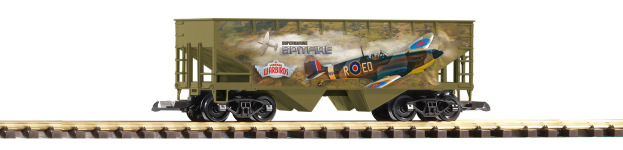 PIKO 38928 - G - Schüttgutwagen Vintage Warbird Hopper, Spitfire